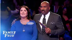 Is Lauren's last answer worth $20,000? | Family Feud