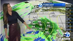 Latest weather with Leslie Lopez