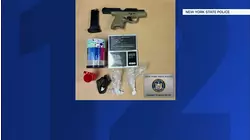 Traffic stop in Poughkeepsie turns into chase and arrest for drugs and stolen gun
