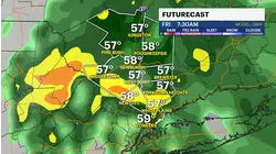 STORM WATCH: Heavy rain, damaging wind, record warm temps on Friday