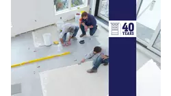 Attack of the Giant Tile | Brookline Mid-century Modern House