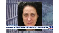 Woman arrested after man found dead in Ft. Caroline home