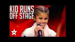 Little Girl Runs Off Stage! Judges Are Shock At What Happens Next!