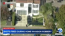 Shots fired during home invasion robbery in Sherman Oaks; suspects sought