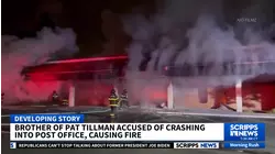 Pat Tillman's brother, Richard, accused of crashing into post office, sparking fire