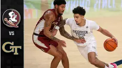 Florida State vs. Georgia Tech Men's Basketball Highlights (2020-21)