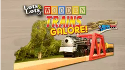 Lots & Lots of Wooden Trains Galore