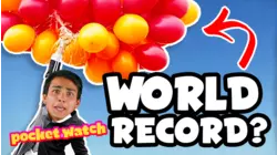 Popping 46 Balloons for a World Record!