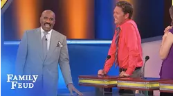 Ooh baby, you make me want to... RUN AWAY!!!| Family Feud