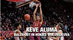 Keve Aluma Balls Out In Hokies Win Over Virginia