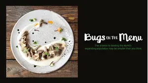 Bugs on the Menu