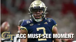 Georgia Tech's Jeff Sims & Kyric McGowan Connect On 4th Down For 6 | ACC Must See Moment