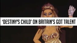 Destiny's Child puppets audition for Britain's Got Talent