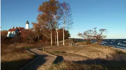 Point Iroqouis Lighthouse, Brimley, Michigan featuring Simon Wahl,Gerry Cott, Paul Taylor