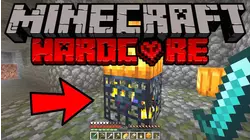 Minecraft Hardcore Survival - ZOMBIE DUNGEON (404 Challenge 2020) - Part 7