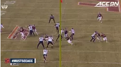 Virginia Tech Blocks Punt For TD vs. Virginia