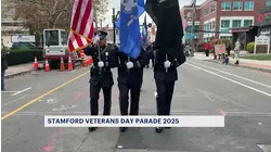 Hundreds turn out for Stamford Veterans Day parade