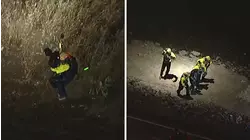 Video shows dramatic rescue along San Gabriel River in El Monte