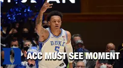 Duke Jeremy Roach Throws A Halfcourt Lob For A Paolo Banchero Slam | ACC Must See Moment