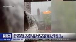 Remains discovered of last person missing after Grand Canyon flash flooding