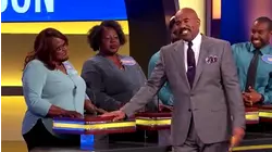 Steve Harvey says if a woman wears this dress, she wins! | Family Feud