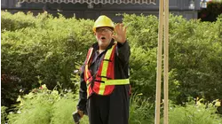 Knocked out construction