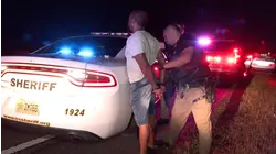 Officer's Vehicle Hit