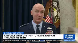 Air Force Chief of Staff to retire halfway through his term