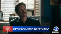 Steve Howey suits up to play the new police captain on ABC's 'High Potential