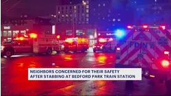 Stabbing at Bedford Park Boulevard train station leaves residents in fear