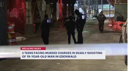 3 teens arrested for fatal shooting of 19-year-old in Edenwald