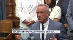 Sen. Blumenthal says RFK Jr. 'ought to be fired' amid turmoil at CDC