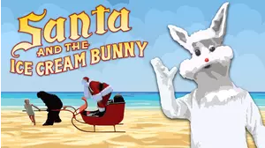 Santa and the Ice Cream Bunny