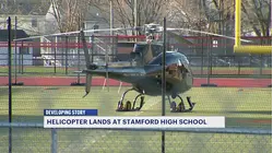 FAA: Engine trouble forced Westchester-based helicopter to land on Stamford High football field