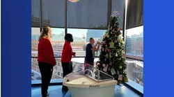 Jersey Proud: Rutgers women's basketball team visits Rutgers Cancer Institute