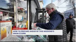 How to prep for this weekend's snowstorm