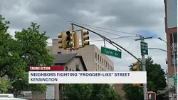 People are calling for safer streets in their community after a child was reportedly struck by a speeding school bus.