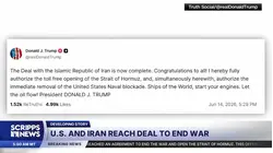Trump says deal to end war with Iran is complete