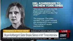 Bryan Kohberger's Sister Breaks Silence in NY Times Interview