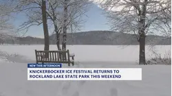 Perfect weather sets stage for Rockland County ice sculptures