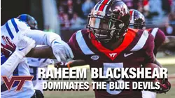 Virginia Tech's Raheem Blackshear Dominates The Blue Devils