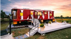 Tiny Cabin & Caboose