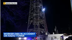 Worker dies during incident on 425-foot radio tower in NJ