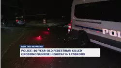 46-year-old woman fatally struck by vehicle on Sunrise Highway in Lynbrook