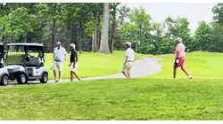 Swinging for a cause in Greenwich