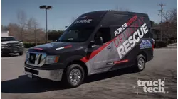 Transformación de una Nissan NV2500 en la nueva sección "Driveway Rescue" de POWERNATION.