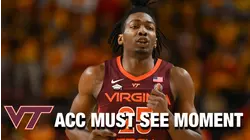 Virginia Tech's Justyn Mutts' Wild Shot Somehow Falls | ACC Must See Moment