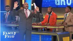 KEEP PIMPIN' er.. POSING! | Family Feud