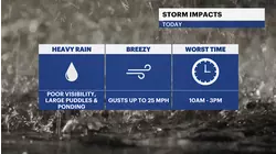 STORM WATCH: Cold and soggy Tuesday with heavy rain on the way for Brooklyn