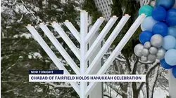 Fairfield marks the start of Hanukkah with holiday village, menorah lighting